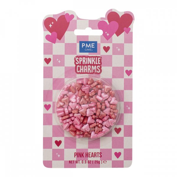 Str�ssel - Hj�rtan -Rosa/R�d - PME - 25 g