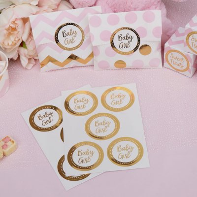 Stickers - Baby Girl - 25-pack
