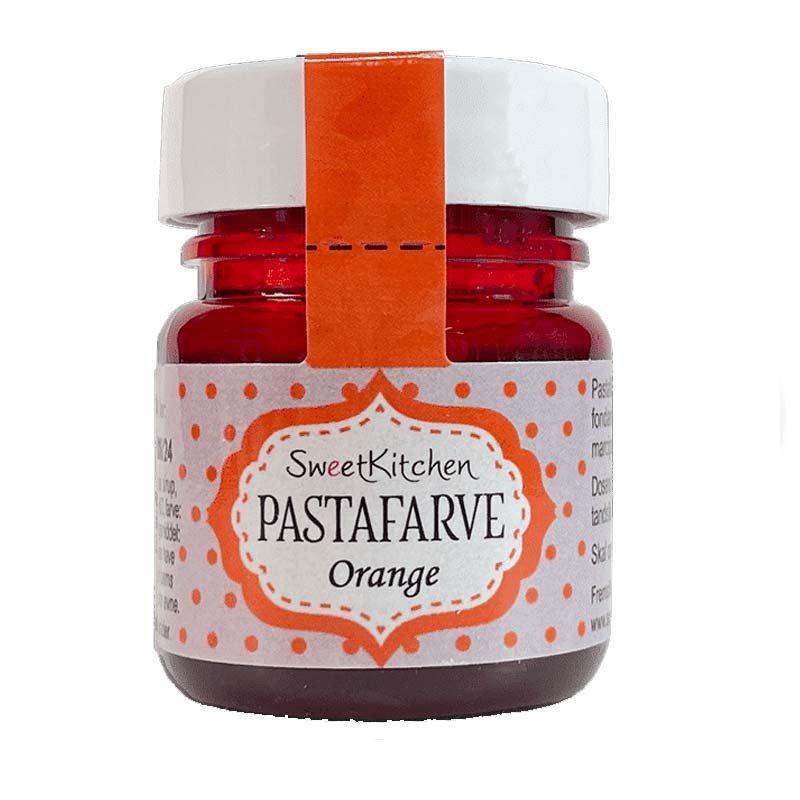 Färggel - Orange - Sweet Kitchen - 25 g - Pasta/Gelfärger, Färgsättare