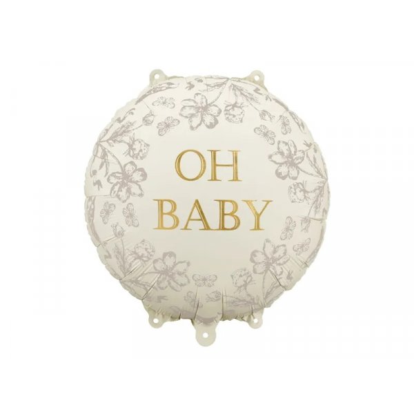 Folieballong - Oh Baby - 35 x 35 cm