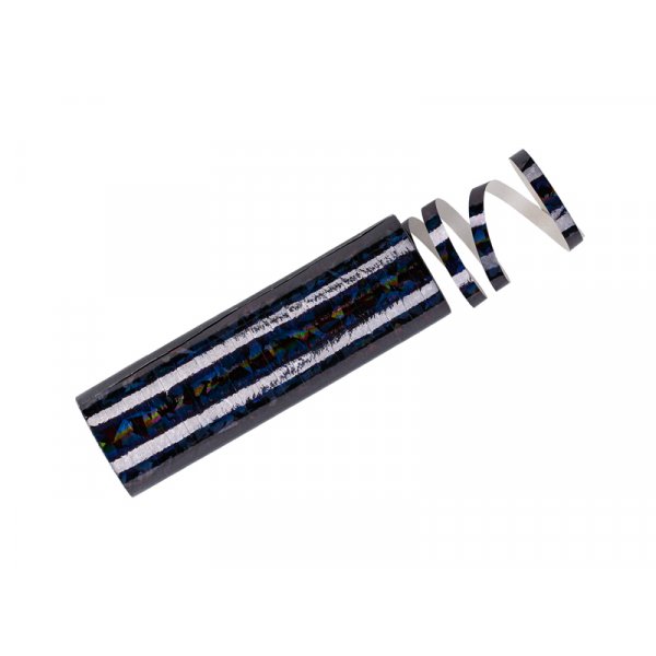 Holografiska streamers - Svart - 3,8m