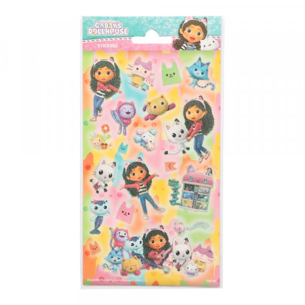 Klistermrken - Gabby\\\'s Dollhouse - Glitter