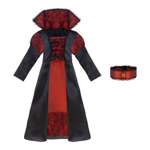 Halloweenkostym - Vampyrklänning - Barn - Strl 116 Halloweenkostym - Vampyrklänning - Barn - Strl 116