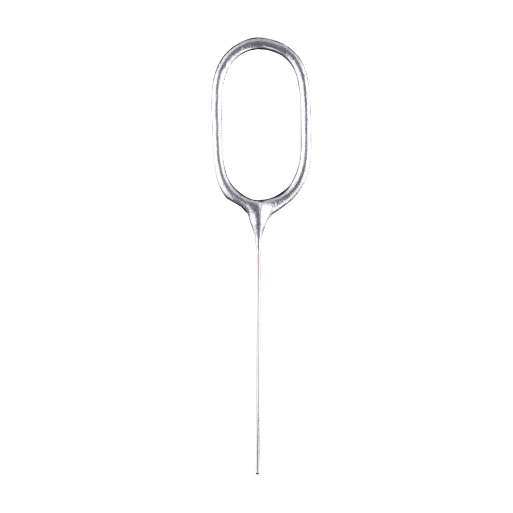 Tomtebloss - Siffra - Silver - Siffra: 0 - Tomtebloss & Isfacklor, Cake Toppers