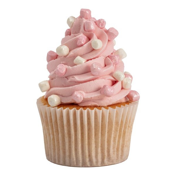 Crunchy Marshmellows - Vit/Rosa - PME - 87g Crunchy Marshmellows - Vit/Rosa - PME - 87g
