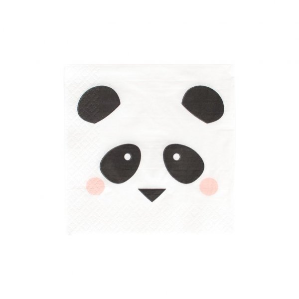 Servetter - Mini Panda - 20-pack Servetter - Mini Panda - 20-pack