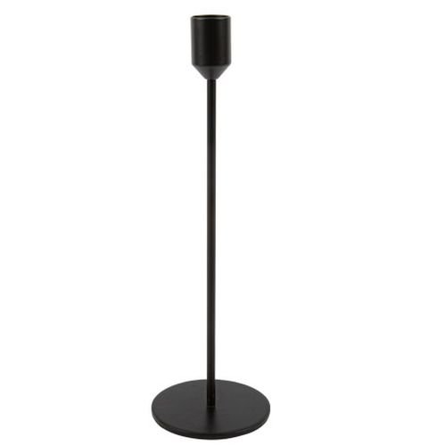 Ljusstake - Svart - �8 x 26 cm