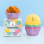 Silikonform - Muffinsformar - Super Streussel - Mixade färger - 12 st Silikonform - Muffinsformar - Super Streussel - Mixade färger - 12 st