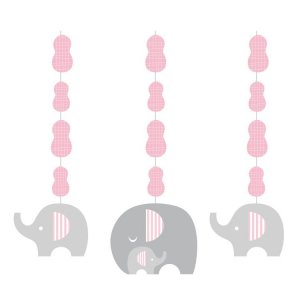 Girlang Liten Elefant Rosa Girlang Liten Elefant Rosa