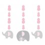 Girlang Liten Elefant Rosa