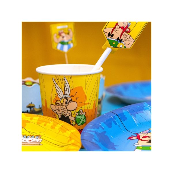 Pappmuggar - Asterix - 8 st