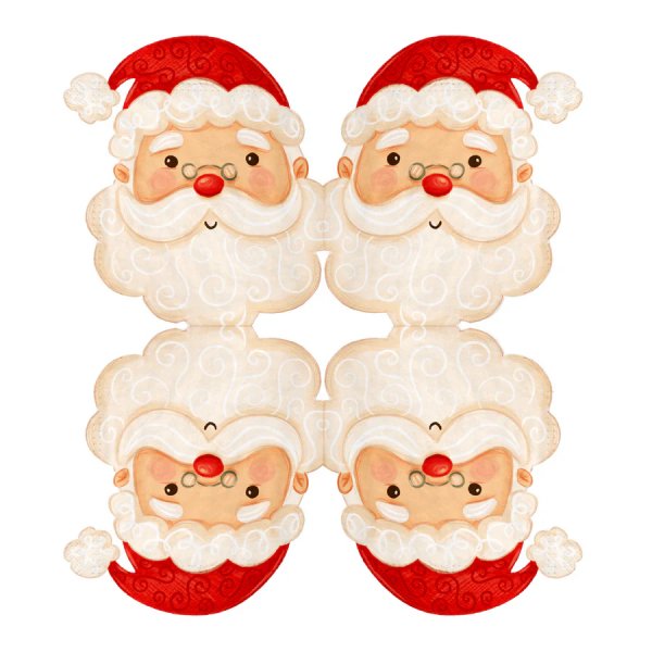 Servetter - Santa Claus - 10-pack
