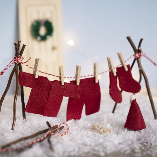 Nissetillbehör - DIY - Nisse tvättar Nissetillbehör - DIY - Nisse tvättar