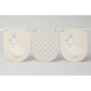 Vimpelgirlang - Birthday Duck - Lavenders Blue - 3,5 m