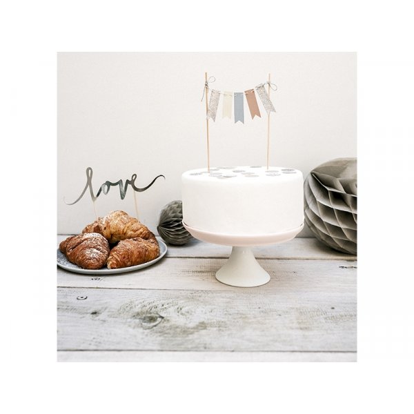 Tårtvimpel - Elegant Bliss Tårtvimpel - Elegant Bliss