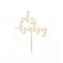 Cake Topper - Oh Baby - Tr�