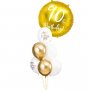 Ballongbukett Guld 90 �r