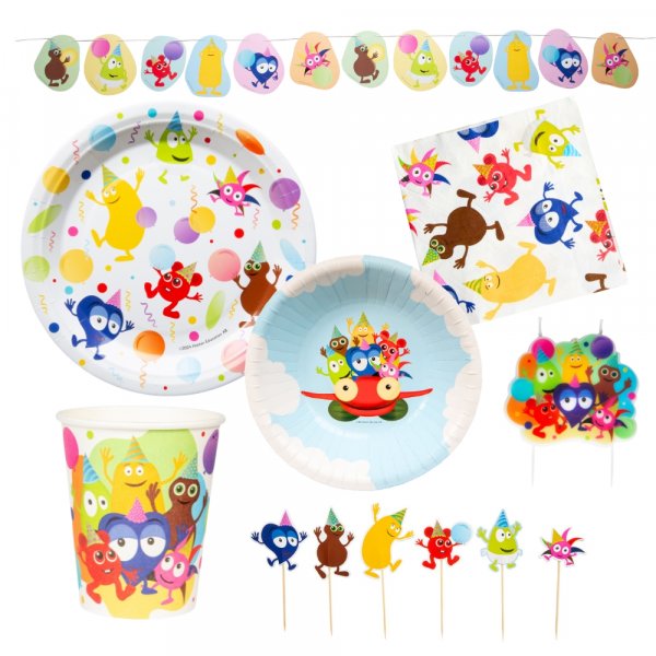 Cake picks - Babblarna - 6-pack