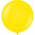 Ballonger enfrgade - Premium 60 cm - Yellow - 2-pack