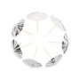 Drinkparasoll Silver Metallic - 10-pack Drinkparasoll Silver Metallic - 10-pack