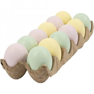 Dekorations�gg - Pastell - 12-pack