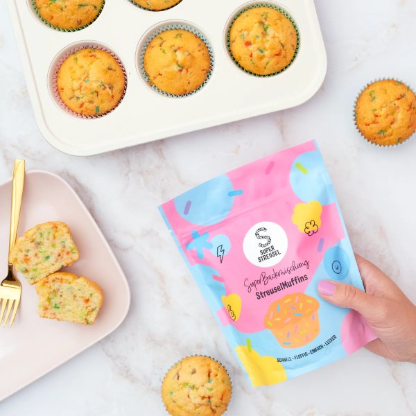 Bakmix SuperBakingmix - Sprinkle Muffins - 300 gram
