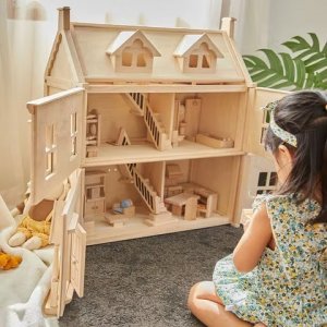 Dockhus - Vicorian Dollhouse - Plantoys Dockhus - Vicorian Dollhouse - Plantoys