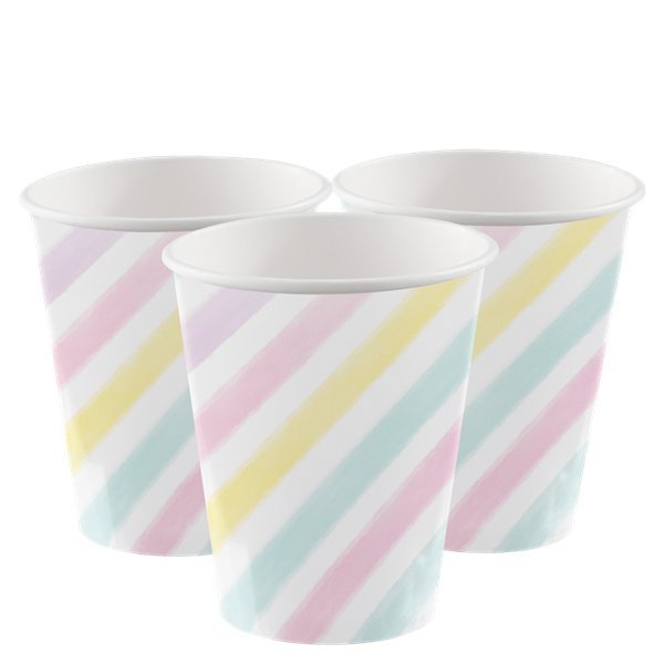 Pappmuggar - Unicorn Sparkle - 8-pack