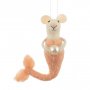 Julgranskula - Sass & Belle - Filt - Mermaid Mouse