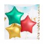 Folieballong stj�rna gr�n