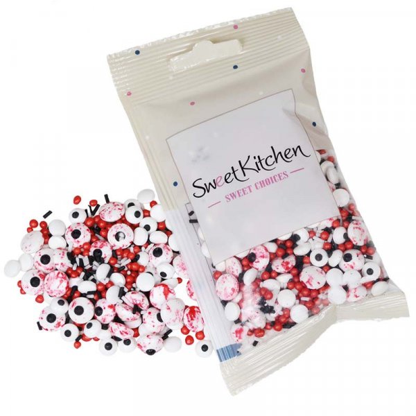 St�sselmix - Halloween - R�dspr�ngda �gon - SweetKitchen - 40g