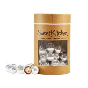 Chokladkulor - Silver- Diameter ca 1,7 cm - SweetKitchen - 70g Chokladkulor - Silver- Diameter ca 1,7 cm - SweetKitchen - 70g