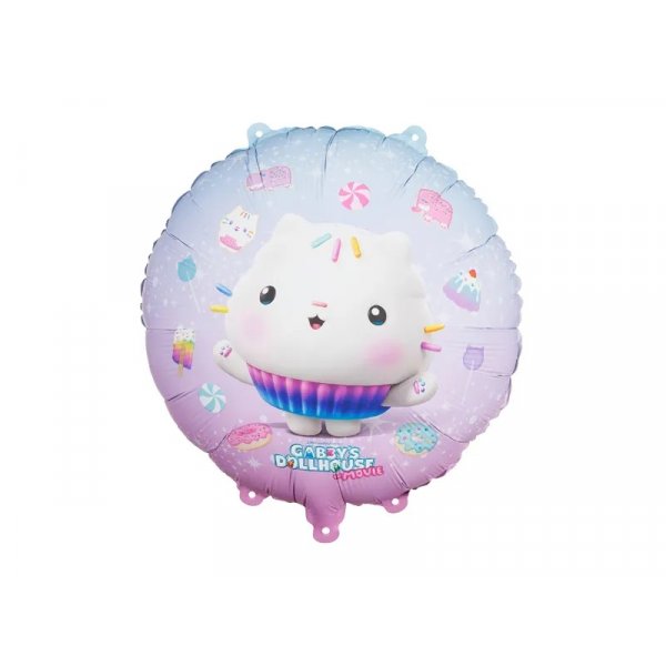 Folieballong - Gabby\\\'s Dollhouse - The Movie - Cakey - 35 cm