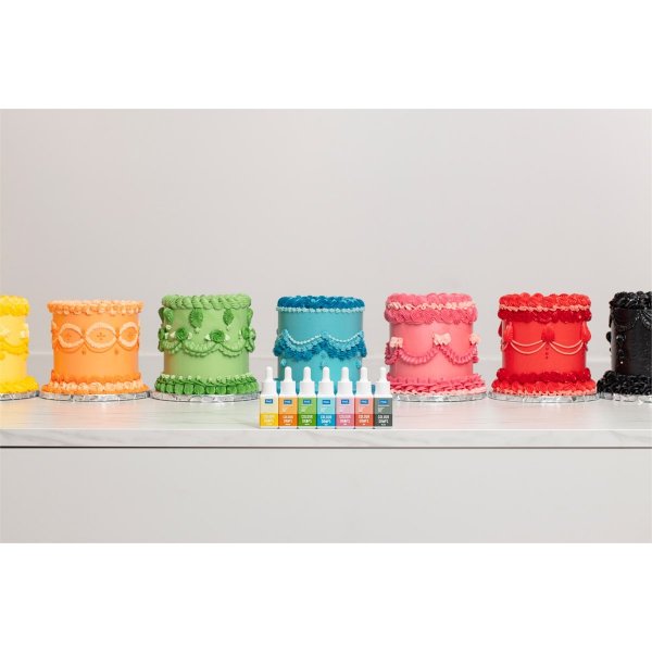 PME Colour Drops - Oljebaserad livsmedelsf�rg - Rosa - 20 ml