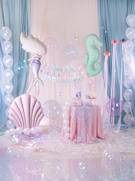 Folieballong - Sjsncka - 96 cm - Havstema