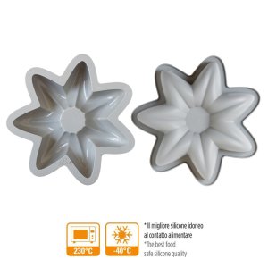 Silikonform - Stj�rna - Decora -  22 cm