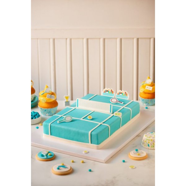 Cake Topper - Tennis - N�t, racket mm - �tbart