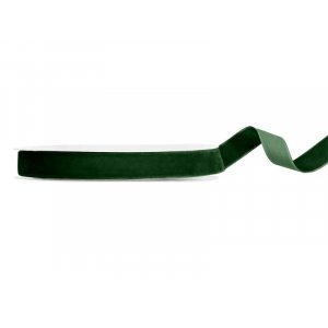 Velourband - 10 m - Bottle Green