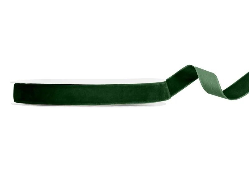 Velourband – 10 m – Bottle Green – 25 mm – Band, Band & Snören till bröllop
