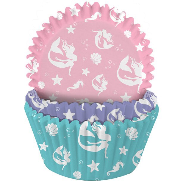 Muffinsformar - Mermaid - 75-pack - Muffinsformar, Cupcakes & Muffins