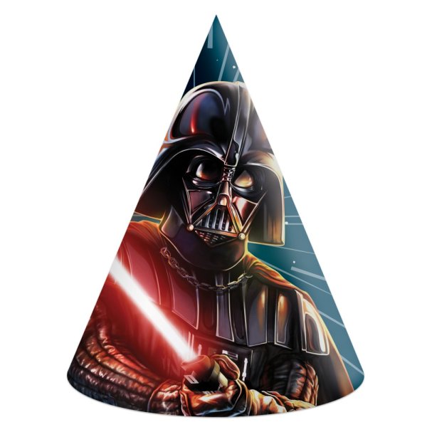 Partyhattar - Star Wars Galaxy - 6-pack Partyhattar - Star Wars Galaxy - 6-pack
