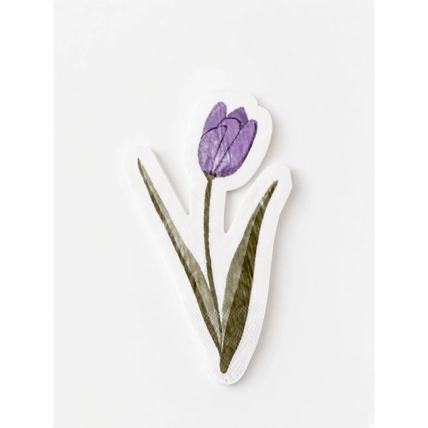 Servetter - Garden Party - Blomma - Lavenders Blue - 16-pack