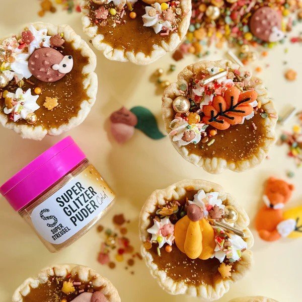 Ätbart glitter - Happy Sprinkles - SuperLustreDust - Guld - 10 g Ätbart glitter - Happy Sprinkles - SuperLustreDust - Guld - 10 g