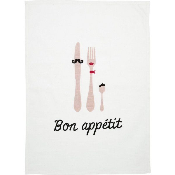 Bon appetit kkshand 50 x 70 cm - Rosa