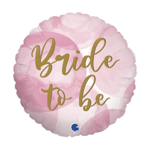 Folieballong - Bride to Be - Rosa - 46 cm
