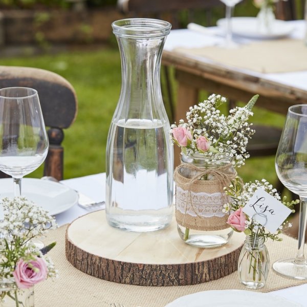 Bordsdekoration - Trskiva - 34cm