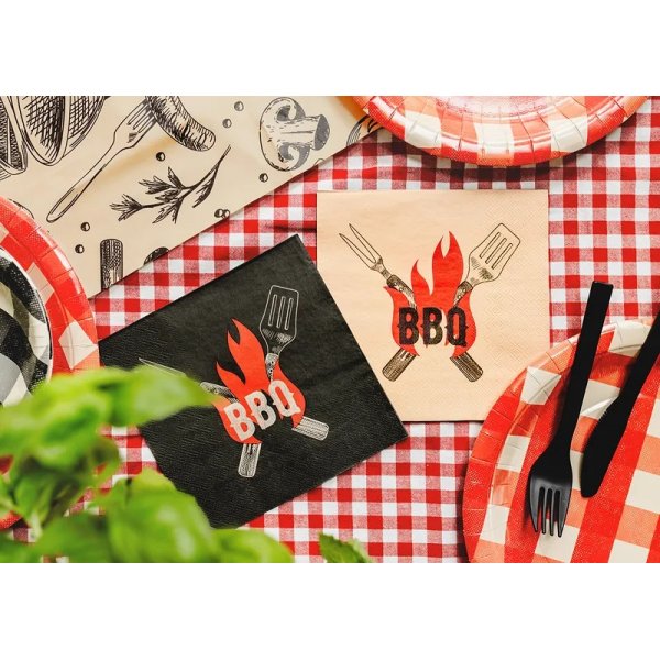Servetter - BBQ - 33x33 cm - 20-pack