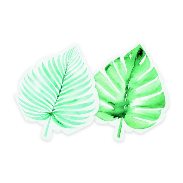Servetter - Happy Summer Time - L�vform - 33x33 cm - 20-pack