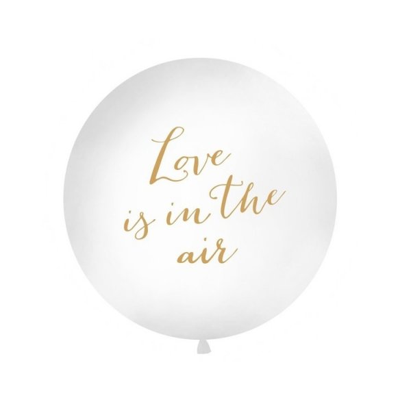 J�tteballong Love is in the air