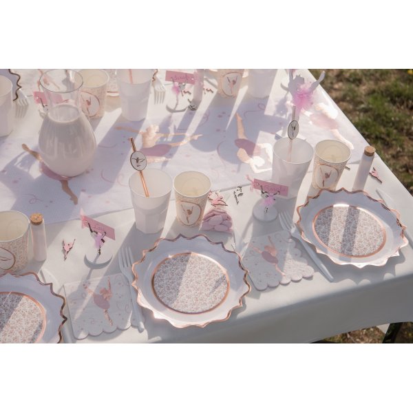 Papptallrik - Ballerina - 10-pack Papptallrik - Ballerina - 10-pack